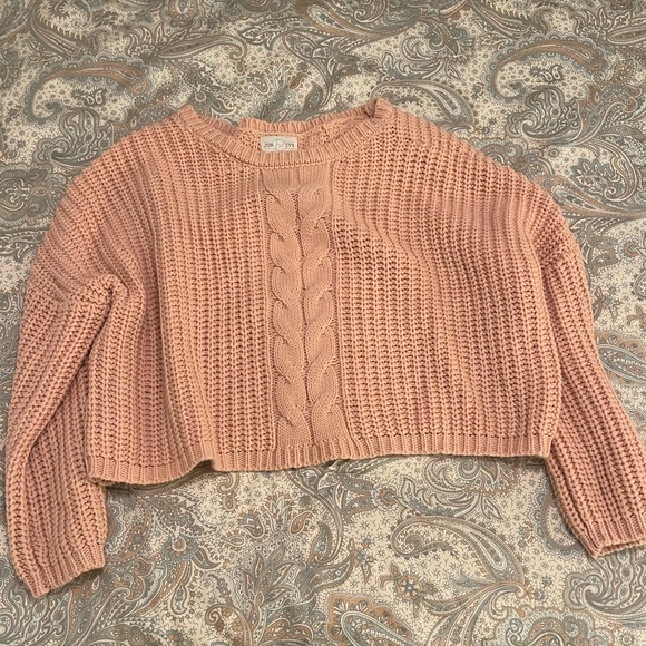 Jun & Ivy Blush Sweater - Picture 1 of 9